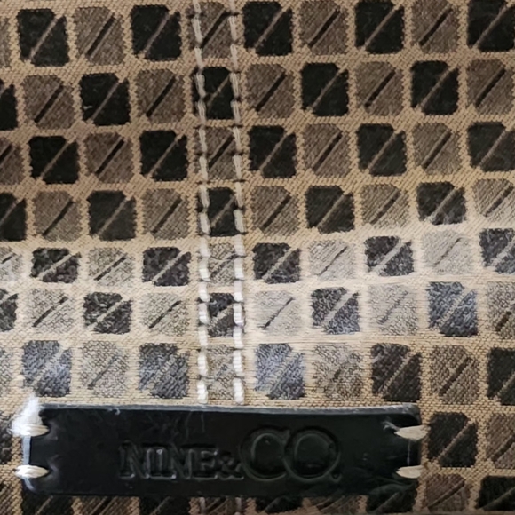 Nine & Co. Black and Brown Mini Bag - Picture 6 of 8